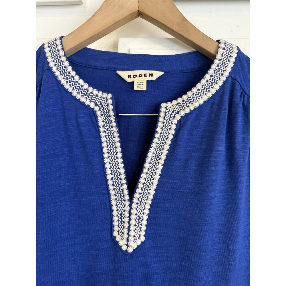 Boden May Jersey Midi Dress - Bright Blue - Size 8R - Excellent / MSRP $149 - Picture 7 of 16